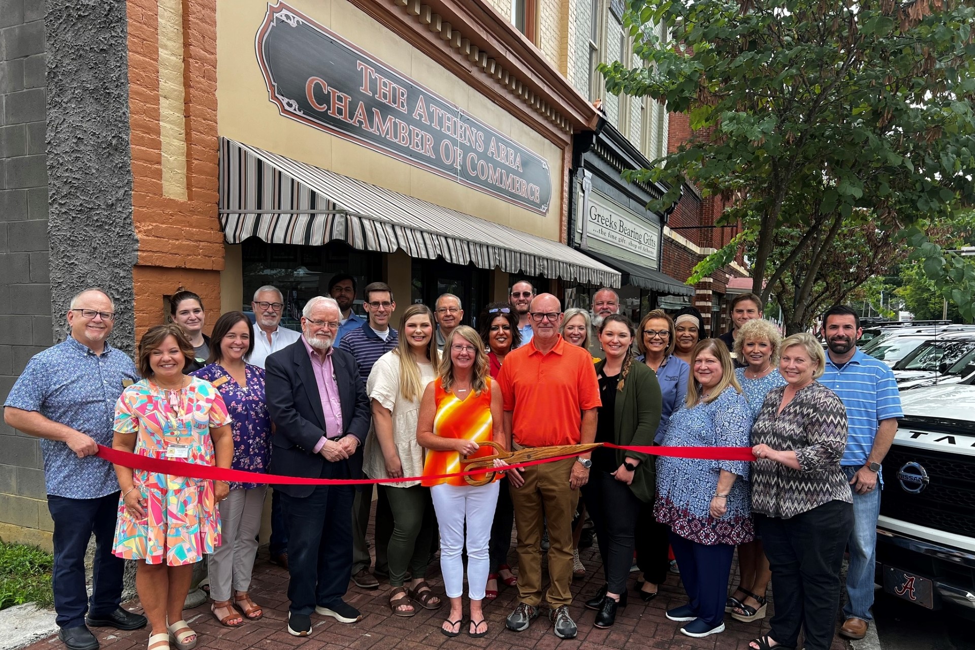 Athens Area Chamber of Commerce Ribbon Cutting for Bayne's Business Machines
